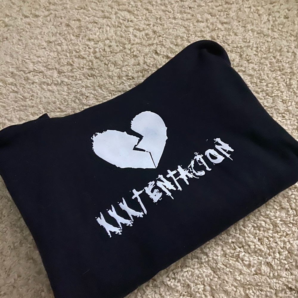 xxxtentacion black hoodie merch
